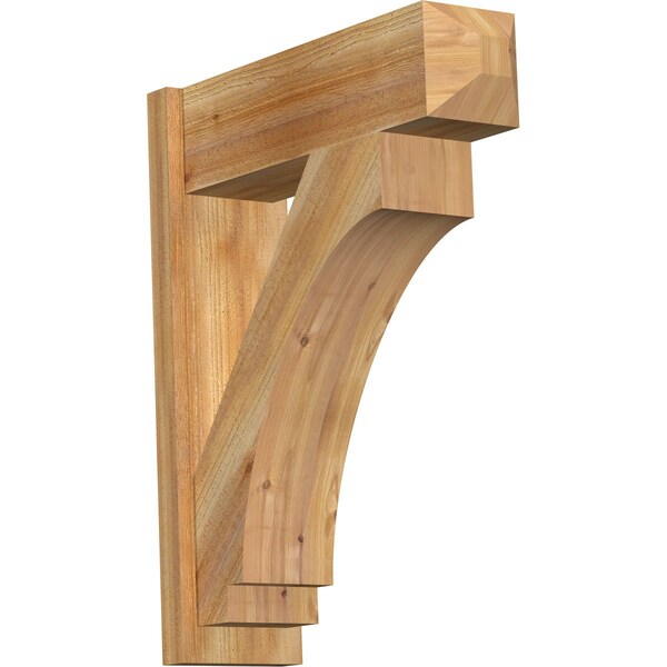 Ekena Millwork Imperial Craftsman Rough Sawn Outlooker, Western Red Cedar, 8"W x 26"D x 32"H OUT08X26X32IMP04RWR - main